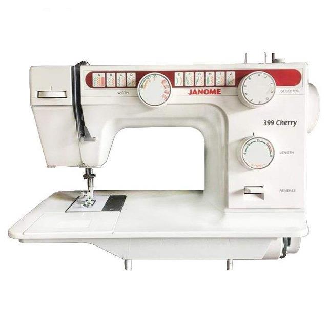 چرخ خیاطی ژانومه مدل ۳۹۹mc cherry